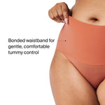 SPANX SPANXsmooth Undie-tectable Brief - Comfortable Core Control - Invisible Shapewear Underwear - No Visible Panty Lines - Sedona - Medium