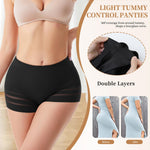 JOYSHAPER Tummy Control Shorts for Women Shapewear Underwear Compression Panties Invisible Body Shaper Girdle Black