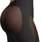 FeelinGirl Low Back Shapewear Tummy Control Butt Lifting Body Shaper Thigh Slimming Shorts Panties