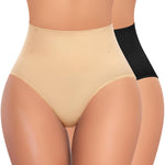 Werena Tummy Control Shapewear Underwear for Women Seamless Girdle Panty High Waist Shaping Panties Slimming Shaper