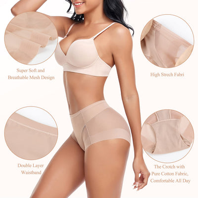 JOYSHAPER Shapewear Panties for Women Tummy Control Briefs Invisible Compression Underwear Butt Lifter Body Shaper