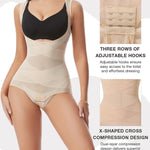 Dulchany Shapewear Bodysuit for Women Tummy Control Butt Lifter Body Shaper Waist Trainer Corset Body Suit