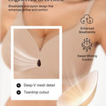 Popilush Wireless Pushup Bra for Women Seamless Comfortable Jelly Bras No Underwire Full Coverage Bralette Nude