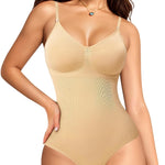 Nebility Shapewear for Women Tummy Control Shapewear Bodysuits Seamless Body Shaper Waist Trainer Body Suit