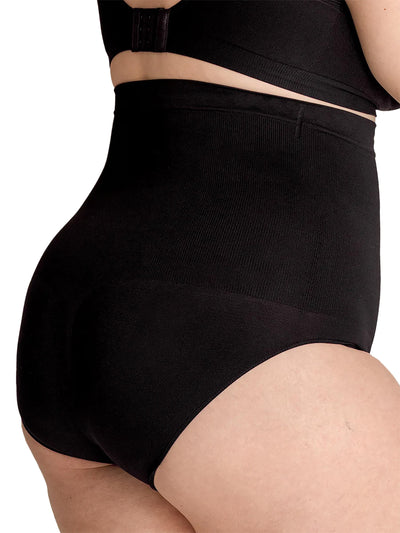SHAPERMINT Shapewear for Women - Seamless Shapewear Tummy Control Panty, Body Shaper, Tummy Control Underwear for Women Black