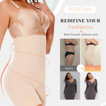 BESTENA Shapewear Shorts,High Waisted Shapewear for Women Tummy Control,Seamless Body Shaper Shorts Thigh Slimmer(x-nude,Medium)