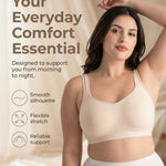 SHAPERMINT Wireless Bras for Women No Underwire – Small to Plus Size Bralettes with Support and Natural Lift