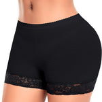 Werena Butt Lifter Padded Underwear for Women Seamless Booty Pads Panties Butt Enhancer Lace Boyshorts Shapewear
