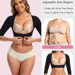 JOYSHAPER Upper Arm Shaper for Women Posture Corrector Tops Compression Sleeves Slimming Sleeves