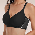 habibee Jelly Bra for Women No Underwire Comfort Seamless Bras Push Up Wireless Bras Full Coverage Bralettes