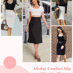 JOYSHAPER Shapewear Slip for Under Dresses Half Slip Tummy Control Dress Skirt Slip Body Shaper