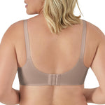 Bali Women's T-Shirt Bra, Ultimate Smoothing Underwire Bra, Lightweight Convertible Bra Evening Blush