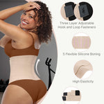 FeelinGirl Corset Perspiring Workout Waist Trainer Corset Trimmer Belt for Women Belly Band Body Shaper Skin M
