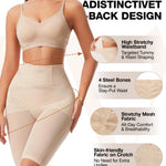 Wodelanle Shapewear for Women - Seamless Shapewear Tummy Control Shorts High Waist Body Shaper Thigh Slimmer Butt Lifting Panties Nude