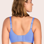 HSIA Minimizer Bras for Women Plus Size, Full Coverage Coolcomfort T Shirt Unlined Bra with Underwire for Heavy Breast, Sky Blue 38DDD