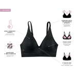 Bali Women's Wireless Bra, Comfort Revolution Modern Seamless Bra, Flex-to-Fit Wirefree Bra Sandshell