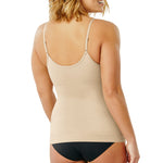 Maidenform womens Long Length Camisole Fl3266 shapewear tops, Latte Lift, Large US