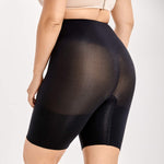 DELIMIRA Women's Tummy Control Shapewear Thigh Slimmer Shorts High Waist Black Small