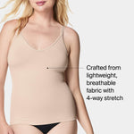 SPANXsculpt Power Series Cami - Camisole Shapewear for Women - Adjustable Straps - V Neck - Soft, Seamless Cami - Soft Nude - X Large