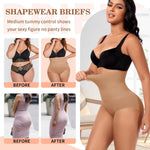Werena Tummy Control Shapewear Underwear for Women Seamless Girdle Panty High Waist Shaping Panties Slimming Shaper