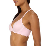 Maidenform Women's T-Shirt Bra, One Fab Fit Racerback Underwire Bra, Lightly Lined, Front Closure
