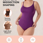 SHAPERMINT Brief & Thong Bodysuit - Tummy Control Seamless Body Shaper, Shapewear for Women Small to Plus Size