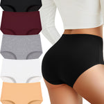 UNDER THE SEA Cotton Underwear Women High Waisted Full Coverage Soft Ladies Briefs Pajamas Outfits Gift Sale Deals Breathable