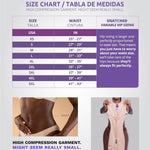 Snatched Body Stage 1 Fajas Colombianas Post Surgery Compression Shapewear for Women Tummy Control