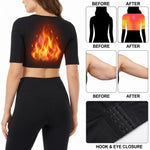 MSHHDK Arm Shaper for Women Crop Top Slimming Arm Vest Compression Sleeves Shapewear Compression Sleeves Post Compressions Garments for Women Girl Arms Shaper