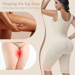 M MYODRESS Faja Body Shaper Full Body Shapewear for Women Post Surgery Compression Garment Stage 2 Lipo 360 Bbl Postpartum Faja Knee Length Curvy Columbian Knee Length Girdle
