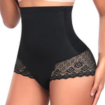 Werena Tummy Control Shapewear Panties for Women High Waisted Shaping Underwear Lace Body Shaper Girdle