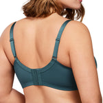 HSIA Minimizer Bras for Women Enchante Full Coverage Underwire Bras Plus Size Lifting Floral Lace Bra for Heavy Breast