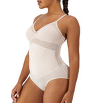 Maidenform Women's Shapewear, Tame Your Tummy Lace Shapewear, Firm Tummy Control, Wireless Shapewear Bodysuit