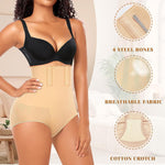 Werena Tummy Control Shapewear Panties For Women Seamless High Waist Shaping Body Shaper Girdle Underwear