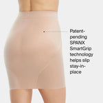 SPANX SmartGrip Half Slip - Breathable Body Shapewear - Lightweight - Medium Compression - Anti-Slip Construction - Found - XL