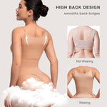 Lover-Beauty Women's Shapewear Bodysuit Tummy Control Body Shaper Seamless Body Shaper Dark Beige XX-Large