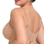 HSIA Minimizer Bras for Women Full Coverage, Unlined Lace Sexy Plus Size Underwire Bra for Large Breasts Holiday Edition