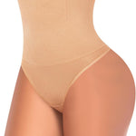 Werena Thong Shapewear for Women Tummy Control Seamless High Waist Body Shaper Underwear Shaping Panties