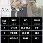 TZLDN Capri Pants for Women High Waisted Side Split Skinny Cropped Dress Pants Work Business Casual Pull On Dressy Leggings Black - Medium