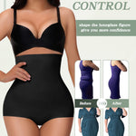 Niceuare Tummy Control Shapewear for Women Seamless High Waisted Slimming Body Shaper Panties Shapewear Shorts Under Dress（Black，Large）