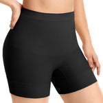 ForeverShaper Shapewear Tummy Control Seamless Slip Shorts for Under Dress Breathable Anti Chafing Shaper Shorts for Women B-black