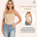 JOYSHAPER Strapless Camisole Shapewear Tube Top for Women Bandeau Shaper Compression Tank Tops Nude Cami Shaper Nude M