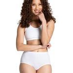 Fruit of the Loom womens Breathable Underwear, Regular, Brief - Cotton Mesh - 6 Pack Assorted Colors, 8 US