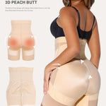 Lover-Beauty Tummy Control Shapewear for Women Strapless Fajas Body Shaper Shorts Butt Lifter Girdle Skin M