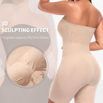 Werena Strapless Shapewear Bodysuit for Women Tummy Control Shapewear Full Body Shaper with Removable Straps