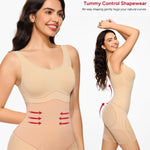 Nebility Bodysuit Shapewear for Women Tummy Control Body Shaper Waist Trainer Body Suit