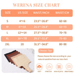 Werena Tummy Control Thong Shapewear for Women High Waisted Body Shaper Shaping Thong Girdle Novelty Hipster Panties(02# High Waisted Black(slimmming),Medium)