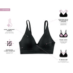 Bali Women's Wireless Bra, Comfort Revolution Modern Seamless Bras for Women, Flex-to-Fit, Comfortable, Adjustable