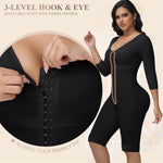 M MYODRESS Fajas Colombianas Faja with Sleeves Tummy Control Bodysuit Shapewear for Women Curvy Faja Stage 2 Post Surgery Tummy Tuck Bbl Lipo Compression Garment Full Body Shaper Postpartum Girdle