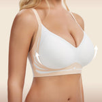 HBselect Jelly Bras for Women No Underwire Comfort Wireless Push Up Bras Seamless Tshirt Bralettes for Women